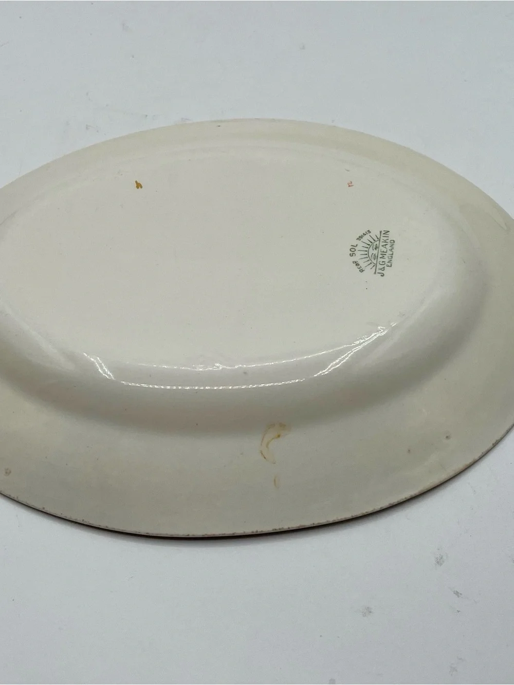 Antique J&Meakin England Oval Serving Platter 14”
